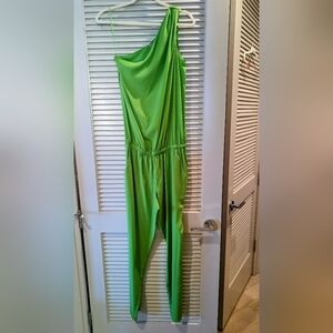 Ramy Brook Lime Green Jumpsuit
